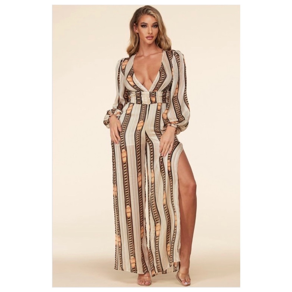 Lux Chain Jumpsuit